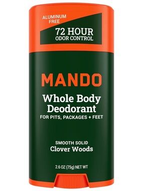 Mando Clover Woods Smooth Solid Whole Body Deodorant 2.6oz